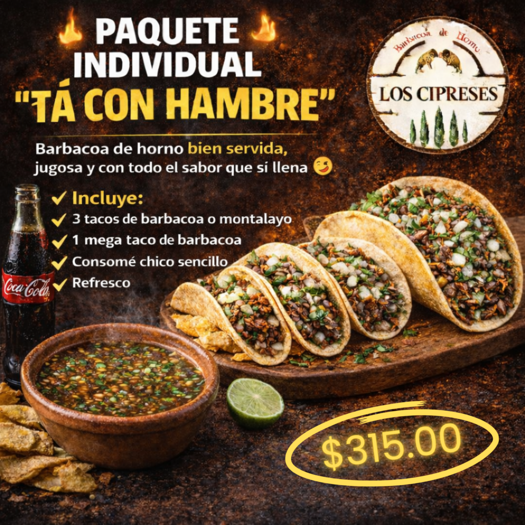 Barbacoa de borrego al horno en Las Vigas