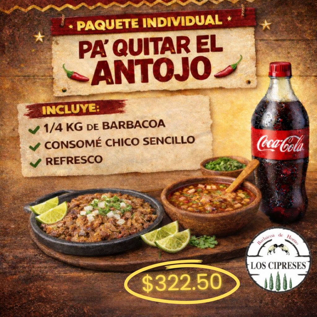 Barbacoa de borrego al horno en Las Vigas